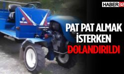 Pat pat almak isterken dolandırıldı