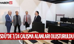 SDÜ'de “Enformatik Laboratuvarları ve 7/24 Çalışma Alanları” Oluşturuldu