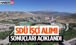 SDÜ işçi alımı sonuçları açıklandı