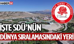 SDÜ, QS 2025 Dünya Üniversite sıralamasında kaçıncı oldu?