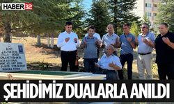 Şehidimiz Şehadetinin Yıl Döneminde Dualarla Anıldı