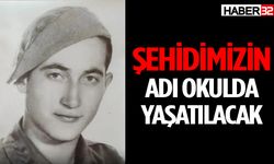 Sütçülerin ilk iç güvenlik şehidinin ismi okula verilecek