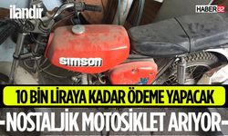 Isparta'da Nostaljik Simson Motosikletlerine Talip!