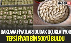 Baklava Ustaları Siparişi  Durdurdu