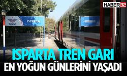 Isparta Tren Garında 9 günde 20 bin yolcuya hizmet verildi