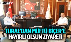 Tural’dan Müftü Biçer’e hayırlı olsun ziyareti