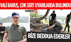 Vali Baruş Gördüğü Manzara Karşısında Tepki Gösterdi