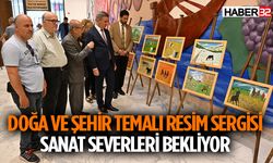 Emekli Veteriner Hekim Mahir Öztürk sergi açtı