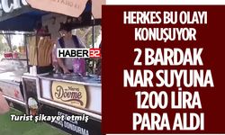 2 Bardak İçeçeğe 1200 Lira Para Ödedi