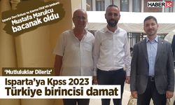 Kpss 2023 Türkiye birincisi Isparta'nın damadı oldu