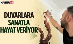 Ispartalı Ressam, Duvar Resimleriyle Adından Söz Ettiriyor