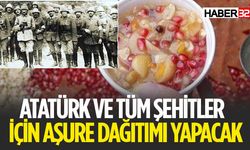 Şehitler İçin Aşure İkramı Yapılacak