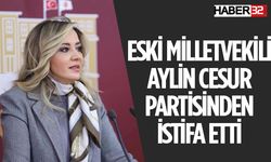 Eski Milletvekili Aylin Cesur Partisinden İstifa Etti