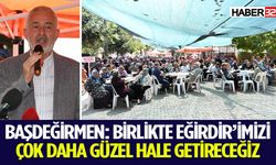 Başkan Başdeğirmen Eğirdir’de pişi gününe katıldı