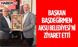 Başkan Başdeğirmen'den Aksu Ziyareti