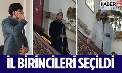 Din görevlileri yarışmada maharetlerini gösterdi