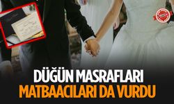 Düğün Maliyetleri Matbaacıları Zora Soktu