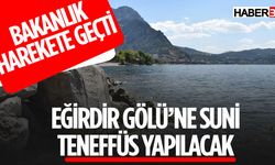 7 Renkli Eğirdir Gölü 2 Renkli Göle Düştü