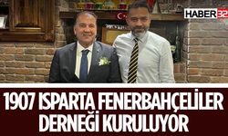 Isparta 1907 Fenerbahçeliler Derneği Kuruluyor