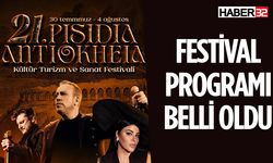 21. Pisidia Antiokheia Festivali'nin Programı Açıklandı