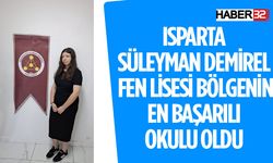 Bölgenin En Başarılı Okulu Isparta'dan