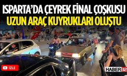 Türkiye Çeyrek Finalde! Ispartalılar Coşkuyla Kutladı