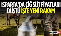 Isparta'da Çiğ Süt Fiyatı Düştü