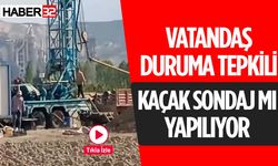 Kaçak Sondaj Mı Yapılıyor İşte o Görüntüler