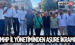 MHP İl Yönetimi Aşure İkramında Bulundu