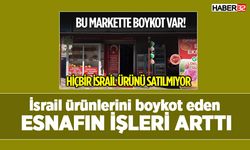 İsrail ürünlerini boykot eden esnafın işleri arttı