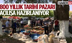 800 Yıllık Tarihi Pazarı Açılışa Hazırlanıyor