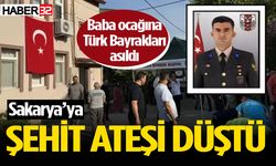 Sakarya’ya şehit ateşi düştü...