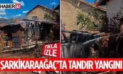 Bir Taraftan İtfaiye Diğer Taraftan Vatandaş Yangına Müdehale Etti