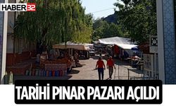 Tarihi Pınar Pazarı Bugün Açıldı