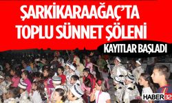 Şarkikaraağaç'ta Sünnet Şöleni Düzenlenecek Kayıtlar Başladı