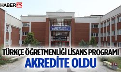 SDÜ Türkçe Öğretmenliği Lisans Programı Akredite Oldu