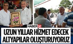 Başkan Başdeğirmen Uzun yıllar hizmet edecek altyapılar oluşturuyoruz