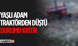 Traktörden Düşen Adam Ağır Yaralandı