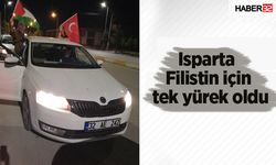 Isparta Filistin için tek yürek oldu