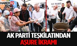 AK Parti Teşkilatından aşure ikramı