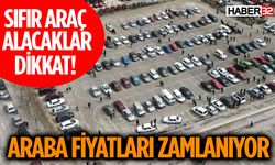 Sıfır Araç Fiyatlarında Zam Kapıda