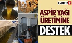 Isparta’da Aspir Yağı Üretimi Destekleniyor