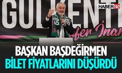 Başkan Başdeğirmen Maç Biletlerinin Fiyatını Düşürdü