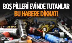 Boş Piller Büyük Yangın Riski Oluşturuyor