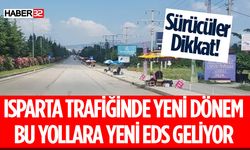 Isparta Trafiğinde Yeni Dönem