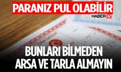 Arsa ve Tarla Alımlarında Bunlara Dikkat Edin