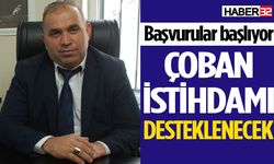 Çoban istihdamı desteğine başvurular başlıyor