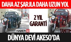 Elektrikli Motosiklette Az Şarj Uzun Menzil Akeso'da