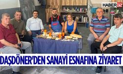 Daşdöner'den sanayi esnafına ziyaret