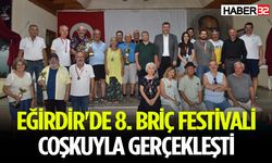 Eğirdir'de 8. Briç Festivali Coşkuyla Gerçekleşti